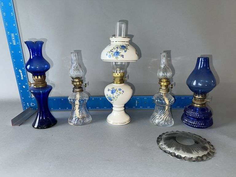 5 mini kerosene lamps image