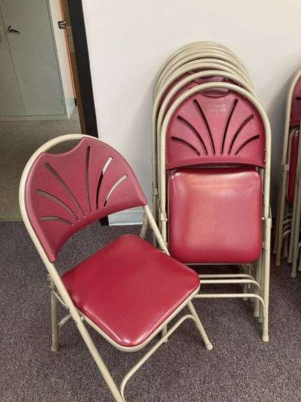 Samsonite Folding chairs x 10 image