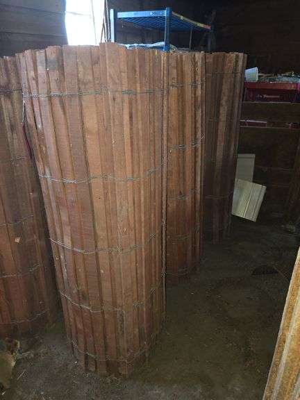 3 rolls of new picket snow fence THREE TIMES YOUR BID image