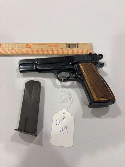 PJK pistol (semi-auto) model PJK-9HP FEG, S#F 29276 cal 9 mm; includes 2 mags image