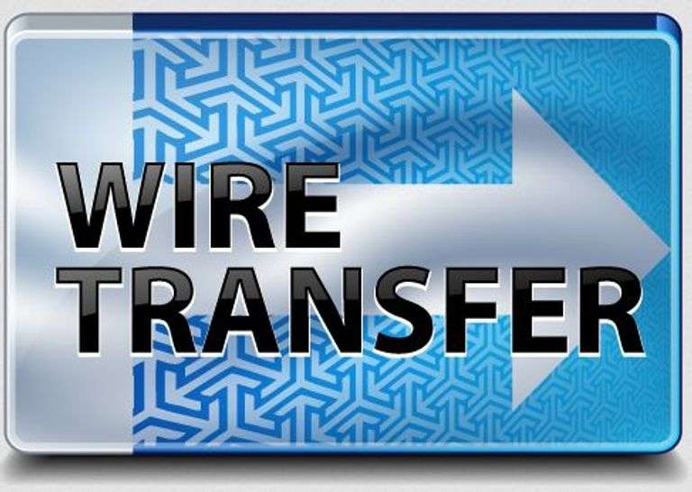 Wire transfer/certified funds will be required for all invoices over $1500. Credit card will not be accepted. image