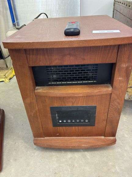 Heater with remote image