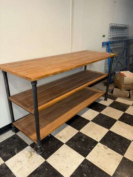 26x72x36H industrial style shelf image
