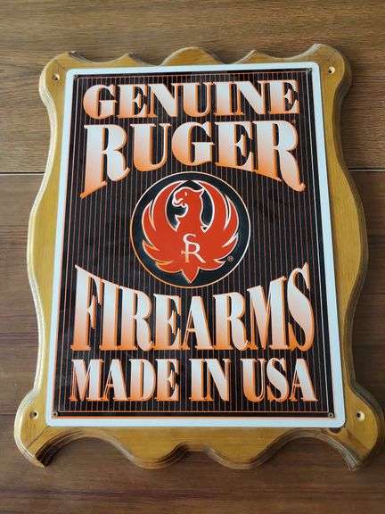 Ruger wood poster 16x19 image