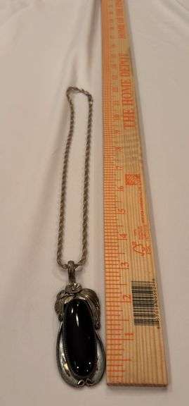 Necklace marked sterling (pendant) image
