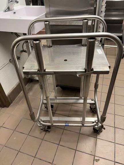 Stainless roller cart image