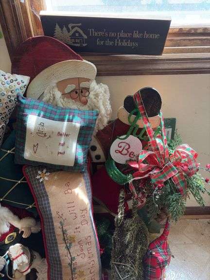 Lots of Christmas decor