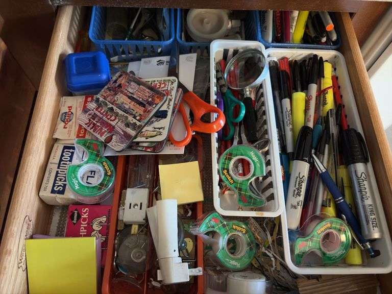 Kitchen junk drawer image