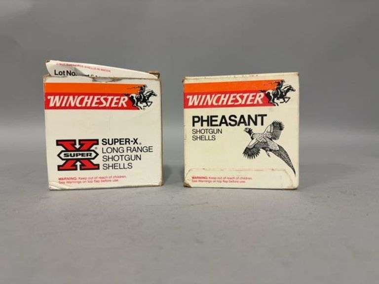 Two Boxes of 12 ga Winchester Shotgun Shells image