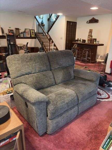La-Z-Boy double recliner loveseat, very clean image