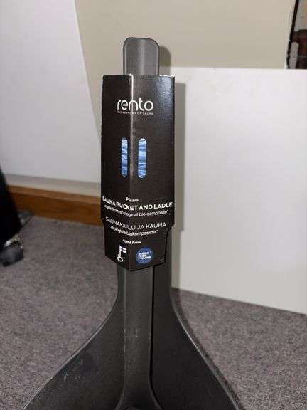 Rento sauna bucket and ladle