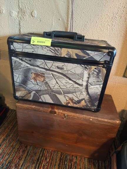 Wood and metal ammo cases image