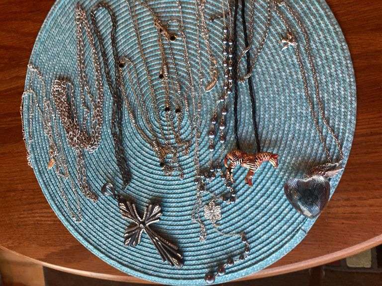 Costume jewelry necklaces image