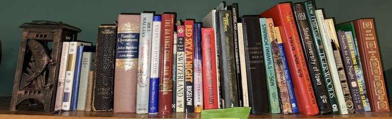 Books, Iowa yearbooks '58 & '59, novels, reference, Quotes, Etiquette etc... image