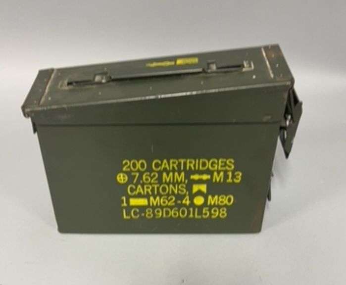7.62mm Ammunition Can with Cartridges image