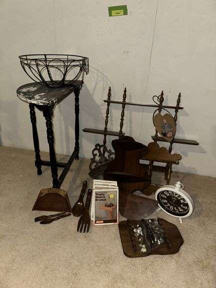 Wall shelves, half table, trophy shelves, etc..