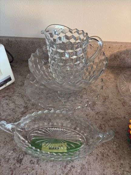 4 pieces Fostoria