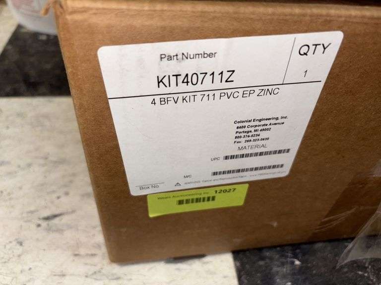 Colonial Valve butterfly valve 3” Part KIT30711Z image