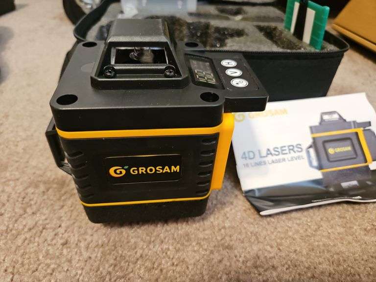 Grosan 4D Laser Level in Case (New)