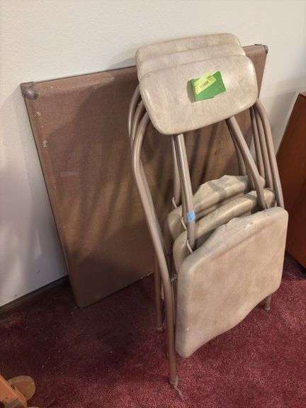 Card table and 3 chairs