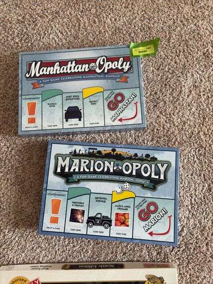 Four ‘opoly games