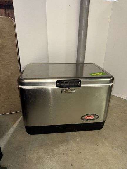 Coleman stainless steel cooler image