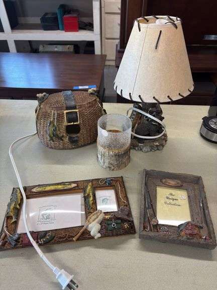 Resin fishing style decor image