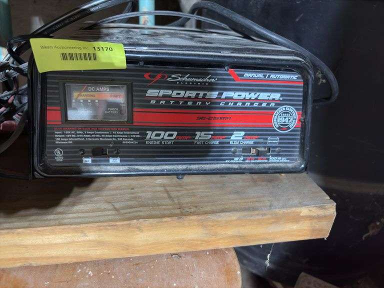 Schumacher Sports Power battery charger Model SE-2151MA image