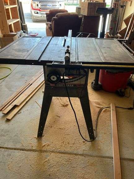 Craftsman 10" tablesaw image