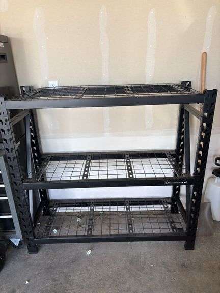 Metal storage rack 50x18x47