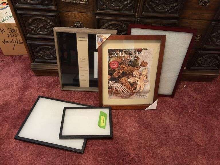 Shadowbox frames and cases