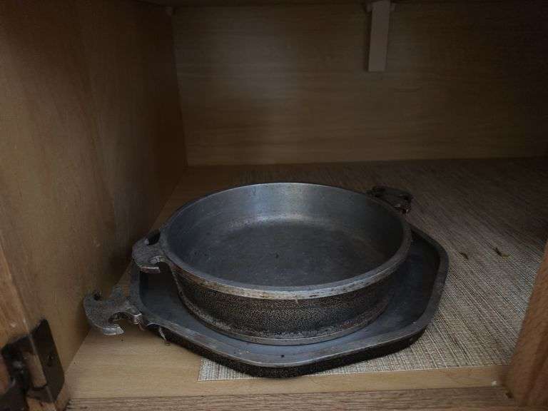 4pcs Guardian hammered alum cookware, roaster and stock pot