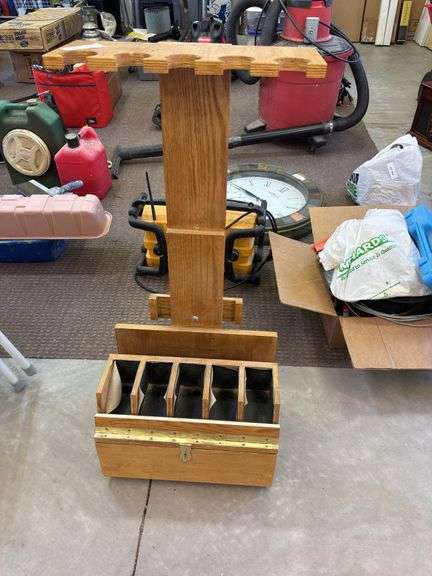 Home made Gun rack image