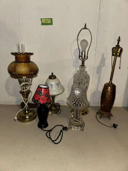 6 table lamps