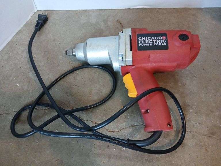 Chicago Electric 1/2" electric impact wrench image