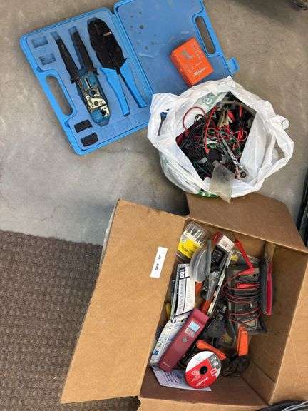 Cat 6 wiring set, wire, Wire tools and more image