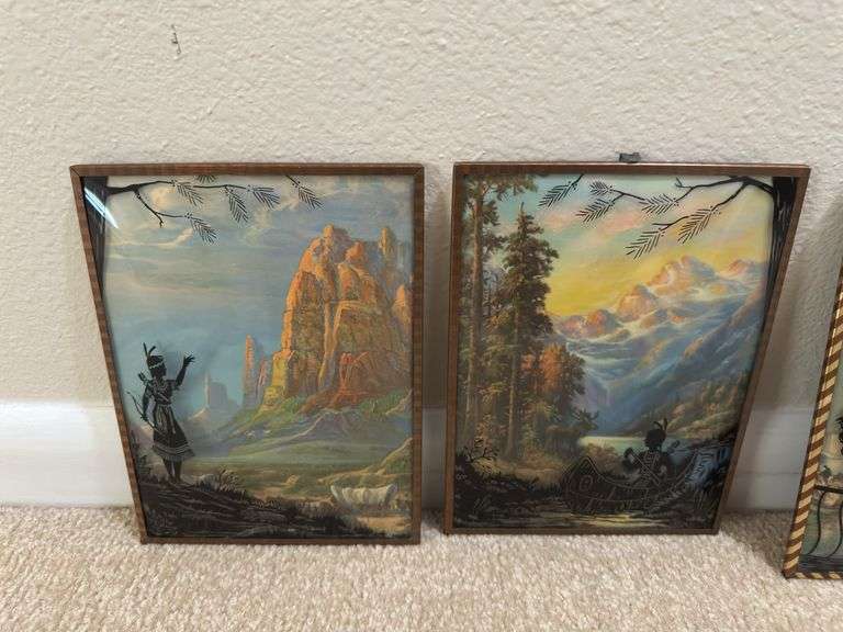 4 silhouettes