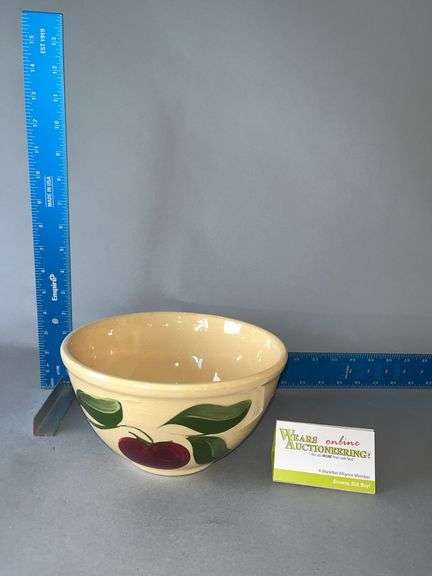 Burlingame "Mattie and Lon" 1959 Wattware #8 mixing bowl image