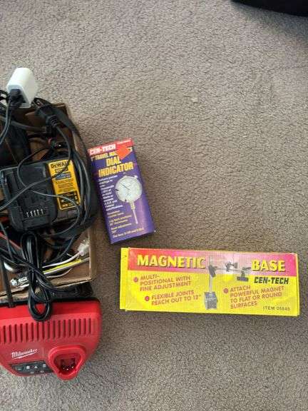 Chargers, Dial Indicator, Magnetic base