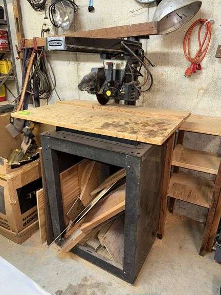 Craftsman Radial arm saw on stand image