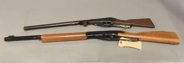 Two Daisy Air Rifles: Model 99 Champion and Unknown Model image