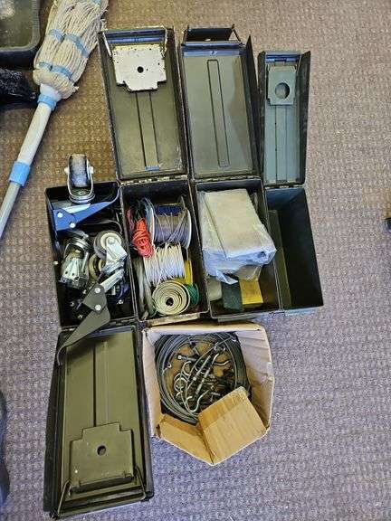 Military Boxes, Casters, Wire image