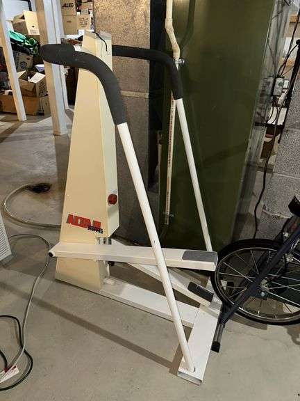 Exercise bike and stepper exercise machine