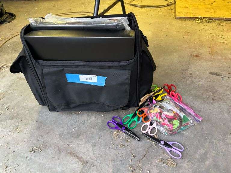 Large carrying case of Creative Memories scrapbooking materials image