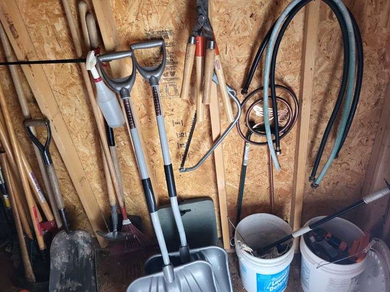 Shovels, axe, and more-check all pictures image