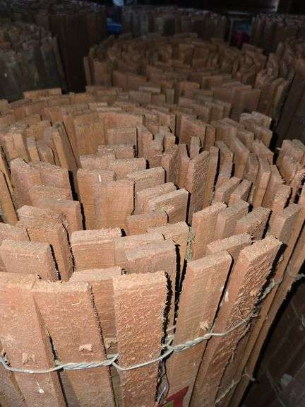 3 rolls of new picket snow fence THREE TIMES YOUR BID image