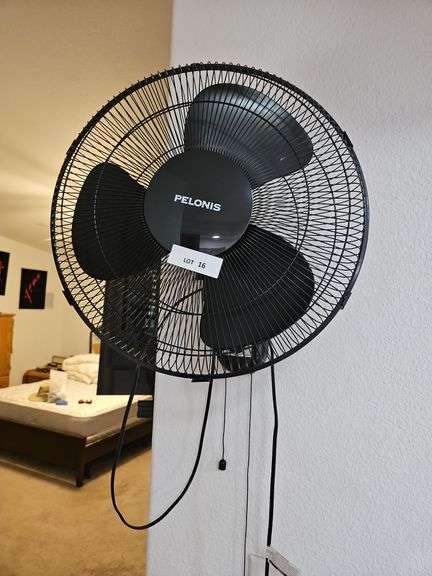 Pelonis Wall Fan, Bring Tools to Remove from Wall