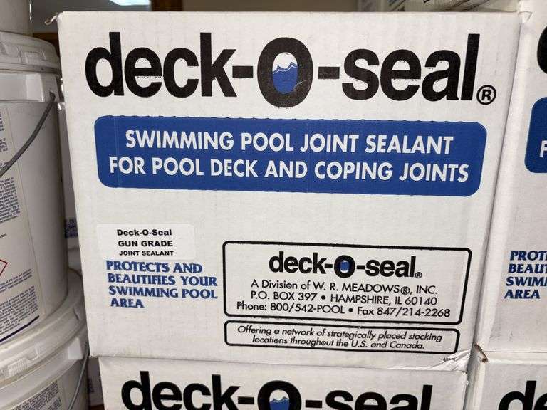 Deck-o-seal swimming pool joint sealant gun grade image