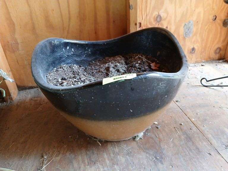Ceramic planter 12" tall image