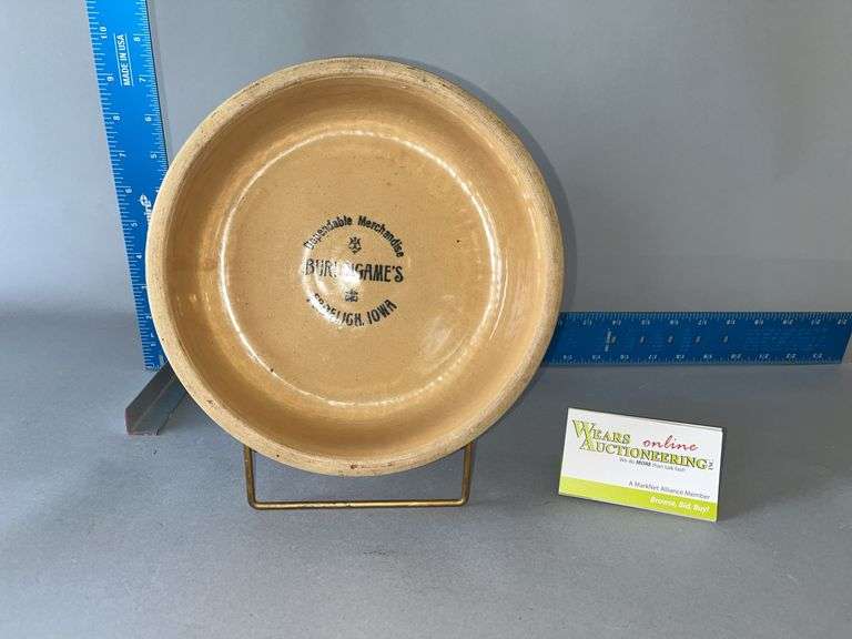 Dependable Merchandise Burlingames Froelich, Iowa 8.5" low bowl image